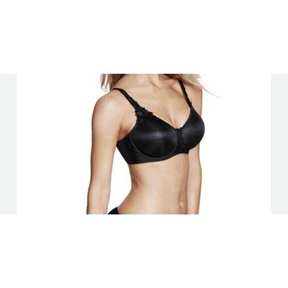 NWT Dominique Black Mystique Seamless Minimizer Bra Size 44D - Picture 2 of 6